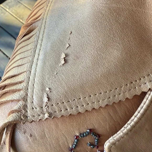 Rare Vintage Chris Line Originals 1940's/50's Era Fringe Deerskin Beaded Jacket - Picture 13 of 16